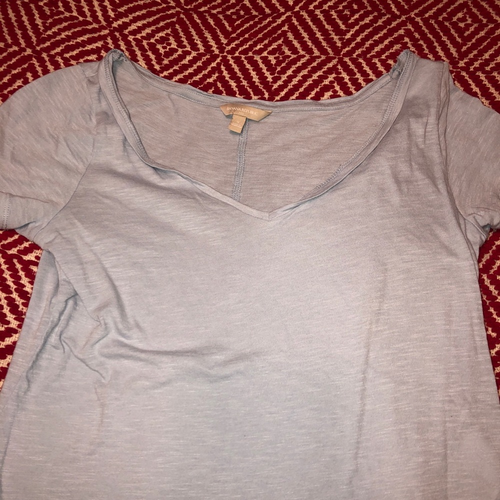 Blue loose top